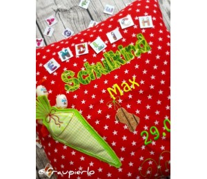 Stickdatei - Schulkind mini